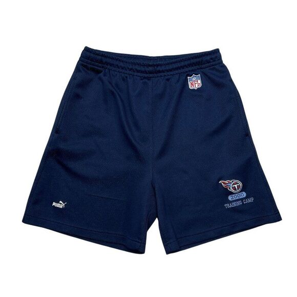 Puma Men's Size Small Vintage NFL Tennessee Titans 2000 Training Camp Shorts - Picture 1 of 11